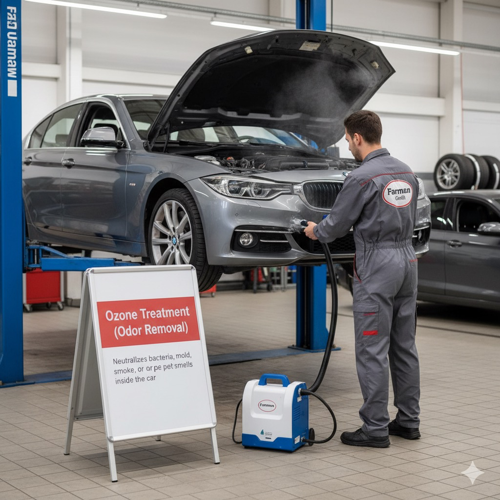 Car Interior Ozone Treatment: - Breathe Easy Again