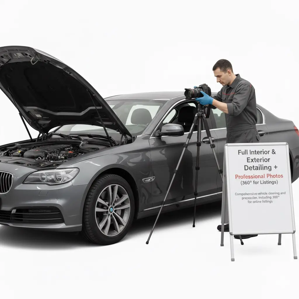 Komplette Innen- & Außenreinigung + Professionelle Fotos